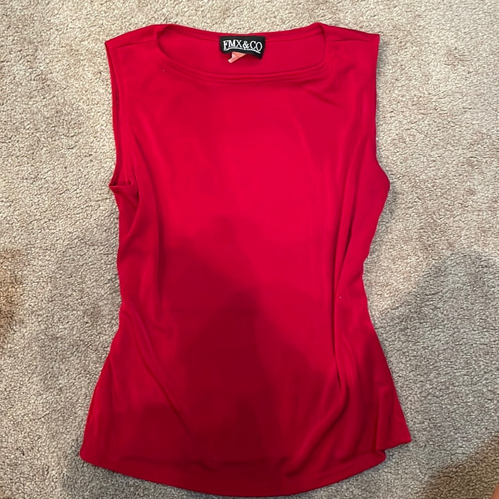 Red shirt size medium vintage